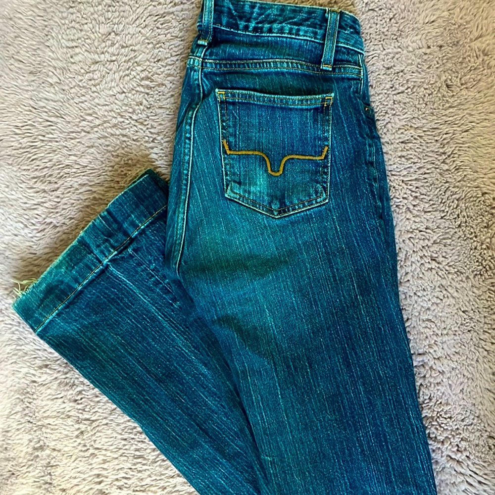 Kimes Jennifer Jeans High Rise Dark Wash